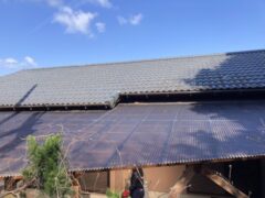 豊能郡　I様邸　外壁　新生瓦屋根